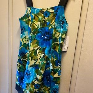 Print short summer dress